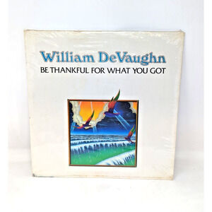 William DeVaughn Be Thankful For What You Got beaut 1974 LP in shrink Roxbury